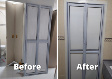 Toilet Door Replacement